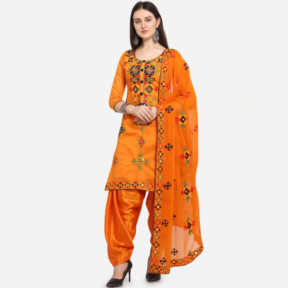 https://www.goldensgrove.in/products/women-orange-unstitched-dress-material