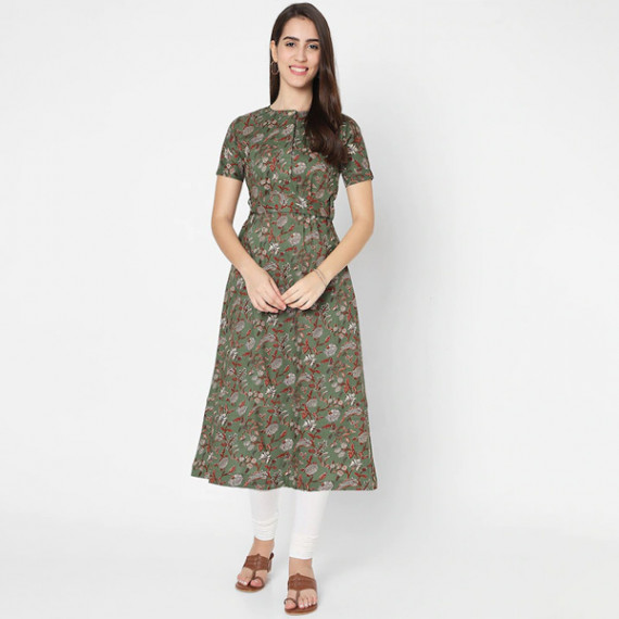 https://www.goldensgrove.in/products/women-green-grey-floral-printed-cotton-a-line-kurta