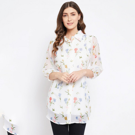 https://www.goldensgrove.in/products/white-blue-shirt-collar-floral-printed-tunic