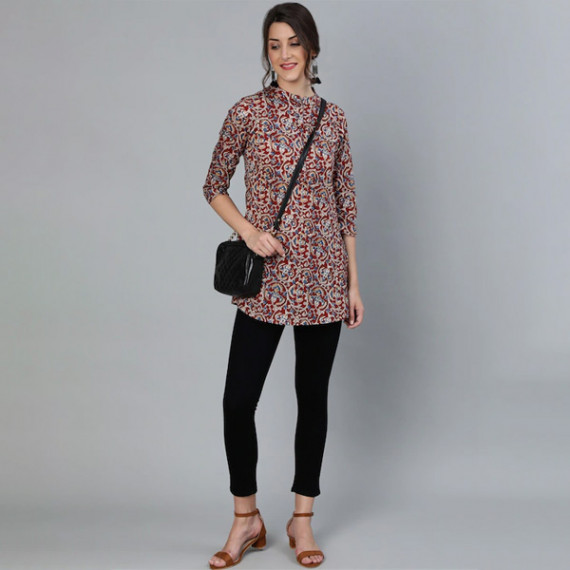 https://www.goldensgrove.in/products/womens-maroon-cream-coloured-printed-tunic