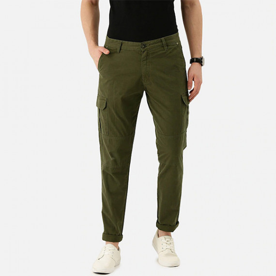 https://www.goldensgrove.in/products/men-olive-slim-fit-pure-cotton-cargos-trousers