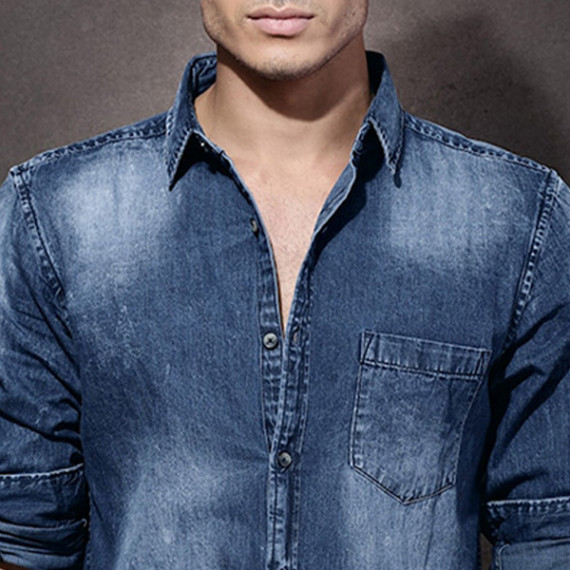 https://www.goldensgrove.in/products/men-blue-denim-washed-casual-sustainable-shirt