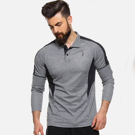 https://www.goldensgrove.in/products/men-grey-black-colourblocked-polo-collar-t-shirt