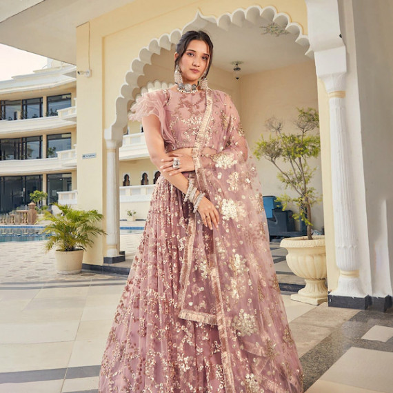 https://www.goldensgrove.in/products/peach-coloured-gold-toned-embellished-sequinned-semi-stitched-lehenga-unstitched-blouse-with