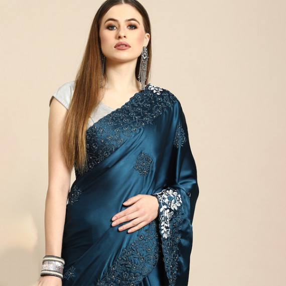 https://www.goldensgrove.in/products/blue-floral-embroidered-satin-saree